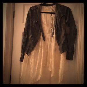 Super cute little lightweight denim and antique la